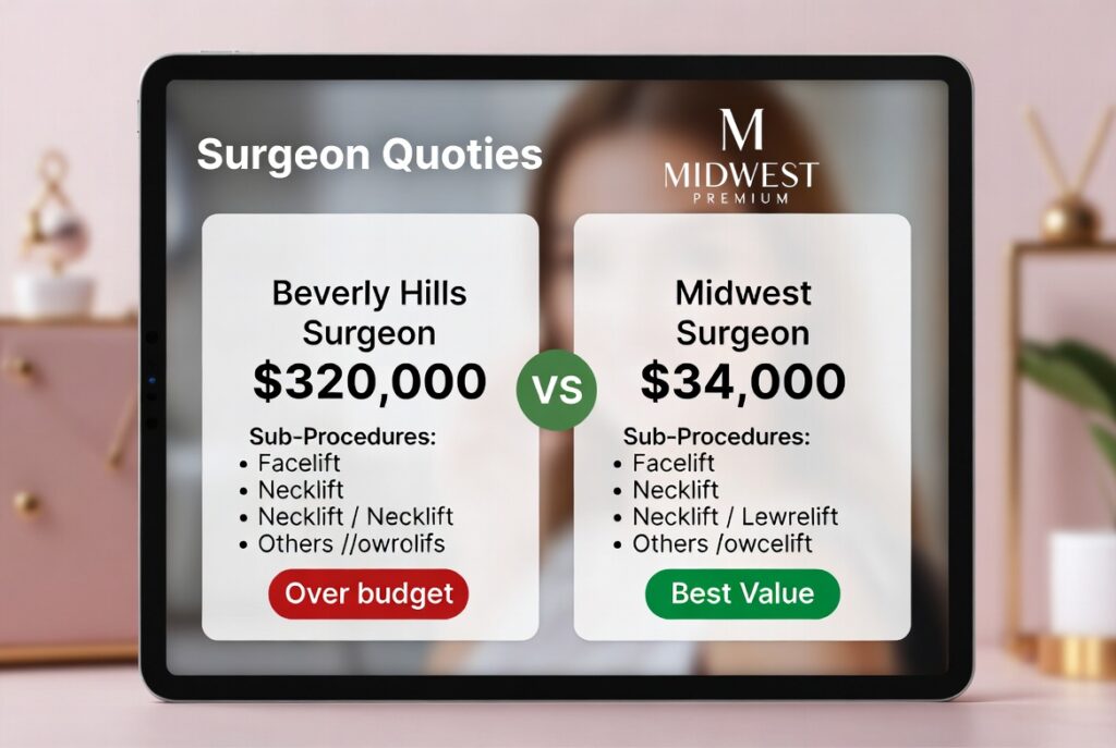surgical price comparison